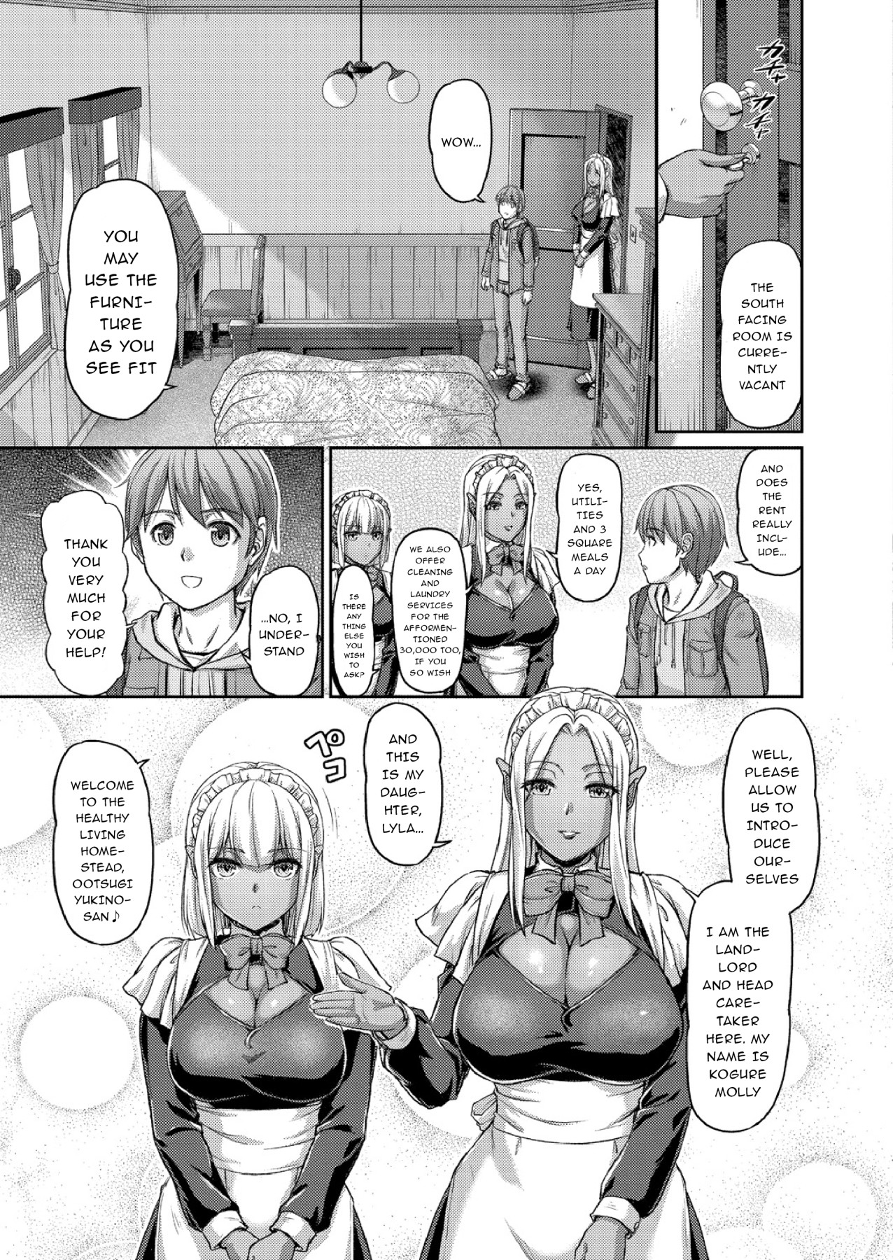 Hentai Manga Comic-A Usual Day At The Witch's House-Chapter 1-7